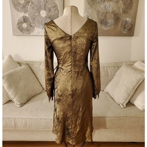 RALPH LAUREN Womens V- Neck Wrap Dress  - Picture 7 of 15